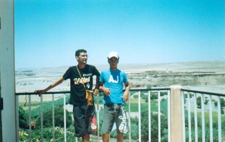 c moi avec mon ami said